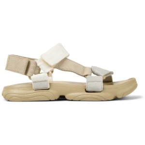 CAMPER Karst Sandal - Sandały dla Kobiety - Beżowy,Biały,Szary, rozmiar 35, Tkanina