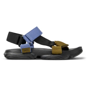 CAMPER Karst Sandal - Sandały dla Kobiety - Niebieski, Czarny, Zielony, Tkanina