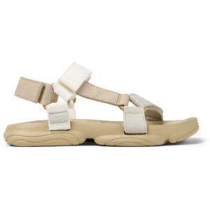 CAMPER Karst Sandal - Sandały dla Mężczyźni - Beżowy,Biały,Szary, rozmiar 39, Tkanina