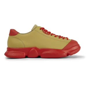 CAMPER Karst - Trampki dla Kobiety - Beżowy, rozmiar 35, Skóra licowa