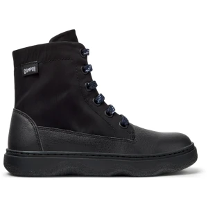 CAMPER Kiddo - Eleganckie obuwie sportowe dla Dla dziewczynek - Czarny, rozmiar 25, Tkanina/Skóra licowa