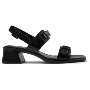 CAMPER Kora Sandal - Sandały dla Kobiety - Czarny, rozmiar 35, Skóra licowa