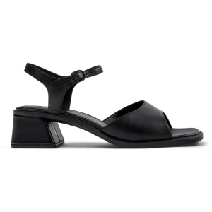 CAMPER Kora Sandal - Sandały dla Kobiety - Czarny, rozmiar 35, Skóra licowa