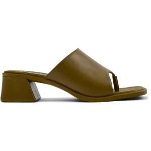 CAMPER Kora Sandal - Sandały dla Kobiety - Zielony, rozmiar 35, Skóra licowa