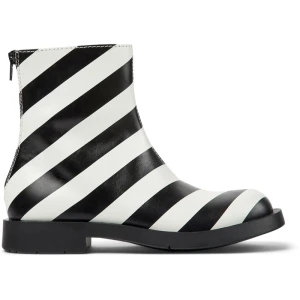 CAMPER MIL 1978 - Botki dla Kobiety - Biały,Czarny, rozmiar 37, Skóra licowa