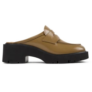 CAMPER Milah - Clogs dla Kobiety - Brązowy, rozmiar 36, Skóra licowa