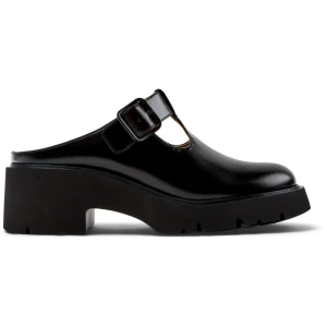 CAMPER Milah - Clogs dla Kobiety - Czarny, rozmiar 36, Skóra licowa