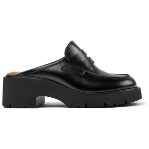 CAMPER Milah - Clogs dla Kobiety - Czarny, rozmiar 36, Skóra licowa