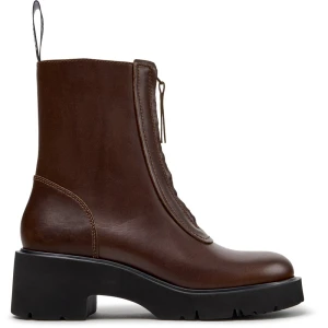 CAMPER Milah - Eleganckie buty dla Kobiety - Brązowy, Skóra licowa