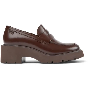 CAMPER Milah - Eleganckie buty dla Kobiety - Kasztanowy, rozmiar 36, Skóra licowa