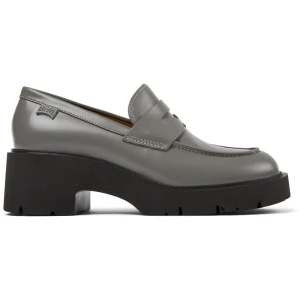 CAMPER Milah - Eleganckie buty dla Kobiety - Szary, rozmiar 36, Skóra licowa