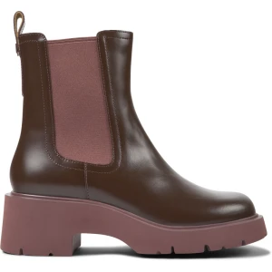 CAMPER Milah - Trzewiki dla Kobiety - Kasztanowy, rozmiar 36, Skóra licowa