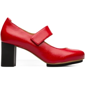 CAMPER Myriam - Eleganckie buty dla Kobiety - Czerwony, Skóra licowa