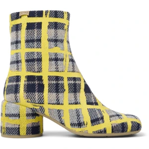 CAMPER Niki - Botki dla Kobiety - Beżowy,Żółty, rozmiar 35, Tkanina