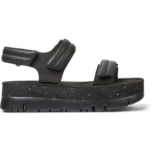 CAMPER Oruga Up - Sandały dla Kobiety - Czarny, rozmiar 35, Skóra licowa