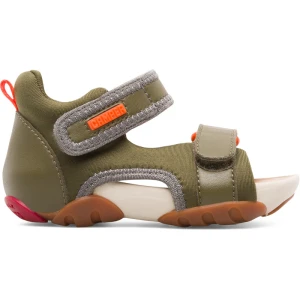 CAMPER Ous - Sandały dla Firstwalkers - Zielony, Tkanina