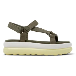 CAMPER Pelotas Flota Up - Sandały dla Kobiety - Zielony, rozmiar 35, Tkanina
