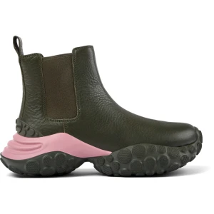 CAMPER Pelotas Mars - Botki dla Kobiety - Zielony, rozmiar 36, Skóra licowa