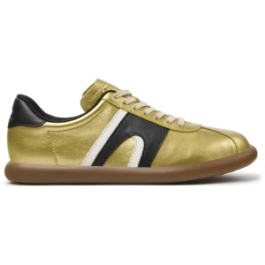 CAMPER Pelotas Soller - Buty na co dzień dla Kobiety - Żółty, Skóra licowa