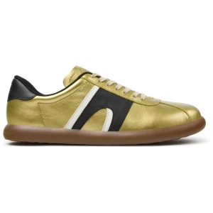 CAMPER Pelotas Soller - Buty na co dzień dla Mężczyźni - Żółty, Skóra licowa
