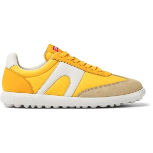 CAMPER Pelotas XLite - Trampki dla Kobiety - Pomarańczowy, rozmiar 35, Tkanina/Skóra licowa