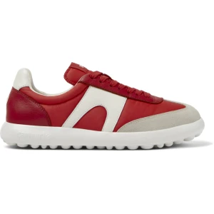 CAMPER Pelotas Xlite - Trampki dla Mężczyźni - Czerwony, rozmiar 39, Tkanina/Skóra licowa