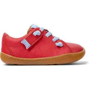 CAMPER Peu - Eleganckie obuwie sportowe dla Firstwalkers - Czerwony, Skóra licowa