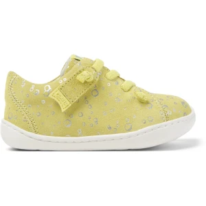 CAMPER Peu - Eleganckie obuwie sportowe dla Firstwalkers - Żółty, rozmiar 21, Zamsz