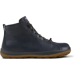 CAMPER Peu Pista - Botki dla Mężczyźni - Niebieski, rozmiar 39, Skóra licowa