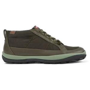 CAMPER Peu Pista PrimaLoft® - Botki dla Kobiety - Zielony, rozmiar 35, Tkanina/Skóra licowa