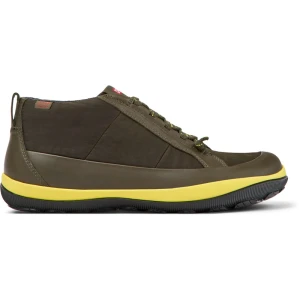 CAMPER Peu Pista PrimaLoft® - Botki dla Mężczyźni - Zielony, rozmiar 39, Tkanina/Skóra licowa
