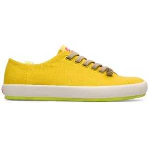 CAMPER Peu Rambla - Trampki dla Kobiety - Żółty, Tkanina