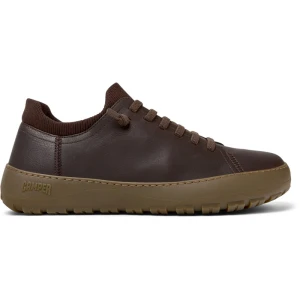 CAMPER Peu Serra - Buty na co dzień dla Mężczyźni - Brązowy, rozmiar 39, Skóra licowa/Tkanina