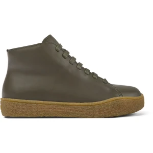 CAMPER Peu Terreno HYDROSHIELD® - Botki dla Kobiety - Zielony, rozmiar 35, Skóra licowa