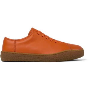 CAMPER Peu Terreno - Trampki dla Mężczyźni - Pomarańczowy, rozmiar 39, Skóra licowa