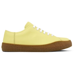 CAMPER Peu Terreno - Trampki dla Mężczyźni - Żółty, rozmiar 39, Skóra licowa