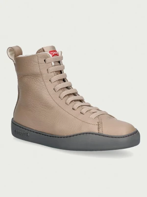 Camper Peu Touring sneakersy damskie skórzane beżowy