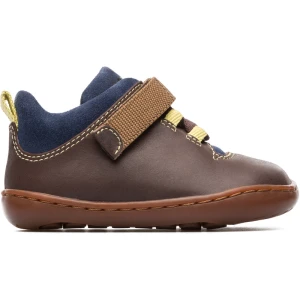 CAMPER Peu - Zapięcie na rzep dla  - Brązowy,Niebieski, rozmiar 20, Skóra licowa