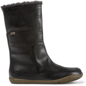 CAMPER Peu - Trzewiki dla Kobiety - Czarny, rozmiar 35, Skóra licowa