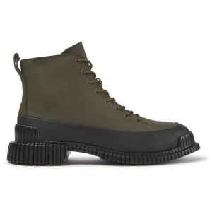 CAMPER Pix - Botki dla Kobiety - Zielony,Czarny, rozmiar 35, Skóra licowa