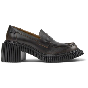 CAMPER Pix London - Eleganckie buty dla Kobiety - Czarny,Brązowy, rozmiar 35, Skóra licowa