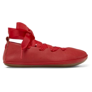 CAMPER Right - Baleriny dla Dla dziewczynek - Czerwony, rozmiar 33, Skóra licowa