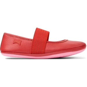 CAMPER Right - Baleriny dla Dla dziewczynek - Czerwony, rozmiar 25, Skóra licowa