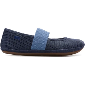 CAMPER Right - Baleriny dla Dla dziewczynek - Niebieski, rozmiar 25, Zamsz