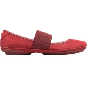 CAMPER Right - Baleriny dla Kobiety - Czerwony, rozmiar 35, Zamsz