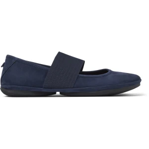 CAMPER Right - Baleriny dla Kobiety - Niebieski, rozmiar 35, Zamsz