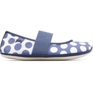 CAMPER Right - Baleriny dla  - Niebieski,Biały, rozmiar 25, Tkanina