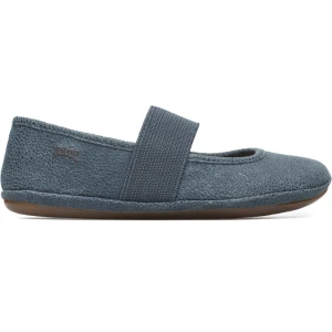 CAMPER Right - Baleriny dla  - Niebieski, rozmiar 25, Zamsz