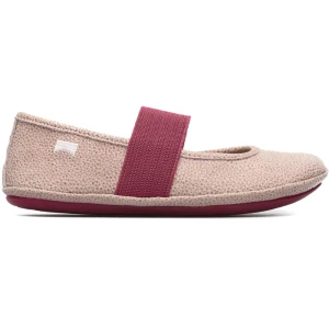 CAMPER Right - Baleriny dla  - Różowy, rozmiar 25, Zamsz