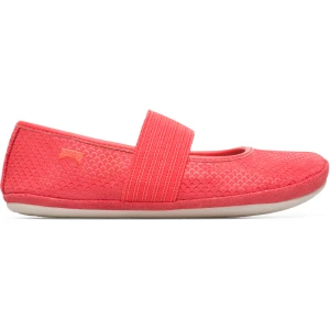 CAMPER Right - Baleriny dla  - Różowy, rozmiar 25, Zamsz